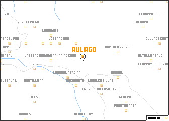 map of Aulago