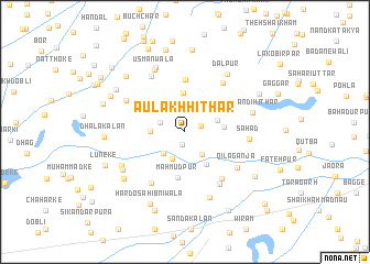 map of Aulakh Hithār