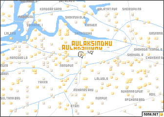 map of Aulak Sindhu