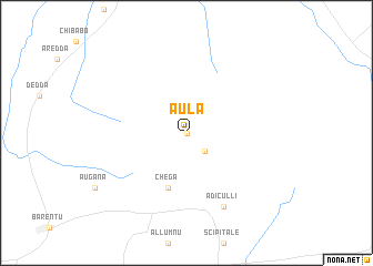 map of Aula