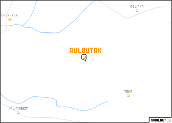 map of Aul-Butak