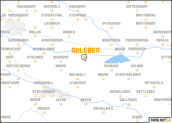 map of Auleben