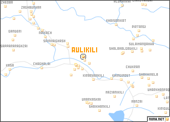 map of Auli Kili