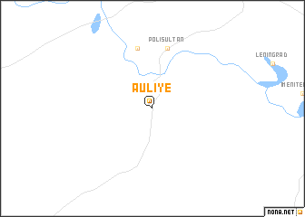 map of Auliye