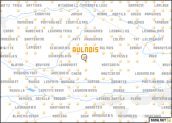 map of Aulnois