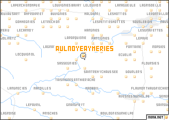 map of Aulnoye-Aymeries