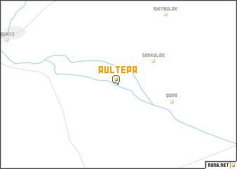 map of Aul-Tepa