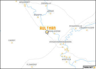 map of Aultman