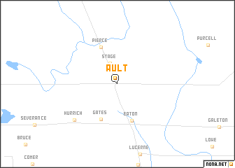 map of Ault