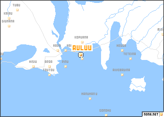 map of Aulu\