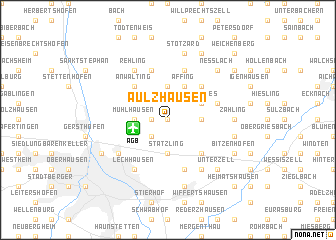 map of Aulzhausen