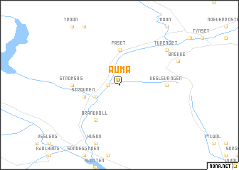 map of Auma