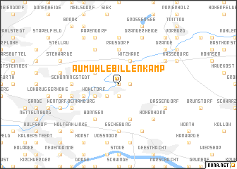 map of Aumühle-Billenkamp