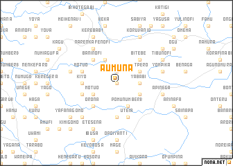 map of Aumuna