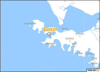 map of Auneri