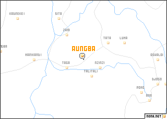 map of Aungba