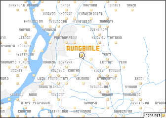 map of Aungbinle