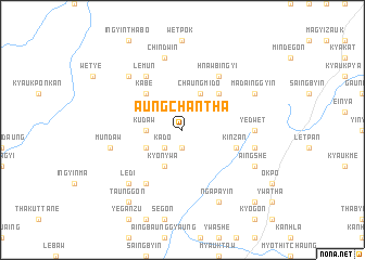 map of Aungchantha