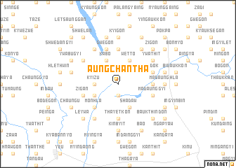 map of Aungchantha