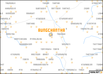 map of Aungchantha