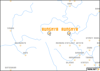 map of Aungmya