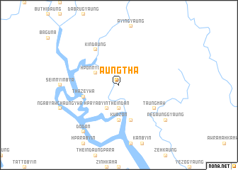 map of Aungtha