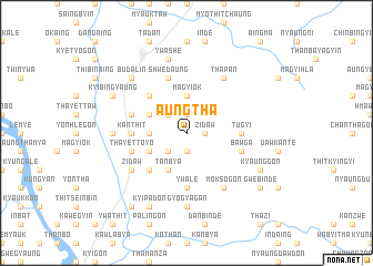 map of Aungtha