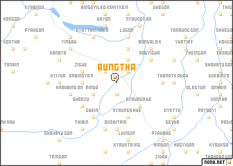 map of Aungtha