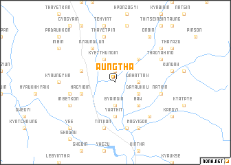 map of Aungtha