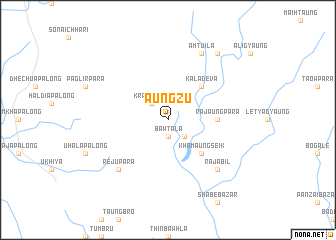 map of Aungzu