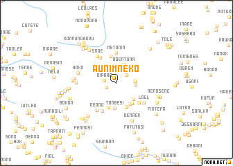 map of Aunimneko