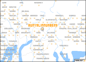 map of Aunyalin Number 1