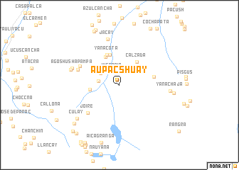 map of Aupacshuay