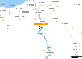 map of Aupagan