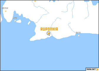 map of Auponhia