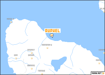 map of Aupwel