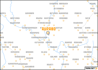 map of Aurabo