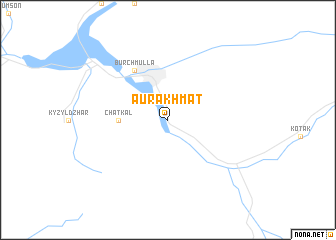 map of Aurakhmat