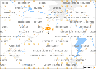 map of Auras