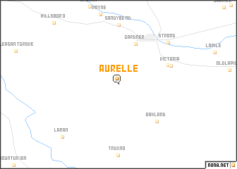 map of Aurelle