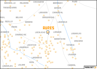 map of Aures