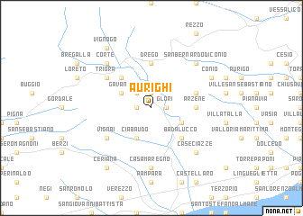 map of Aurighi