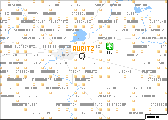 map of Auritz