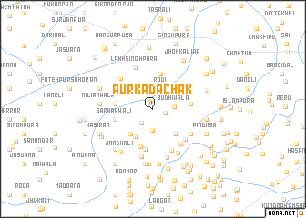 map of Aurka da Chak