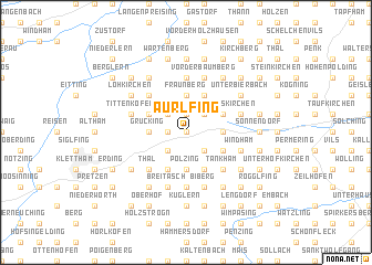 map of Aurlfing