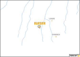 map of Aurora