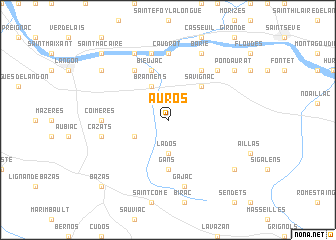 map of Auros