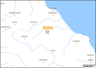 map of Aurui