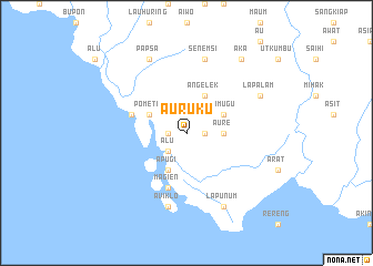 map of Auruku