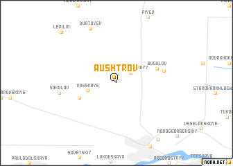 map of Aushtrov